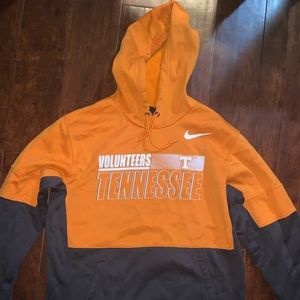 University of Tennessee hoodie orange & grey